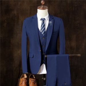 Men Suits With Embroidered