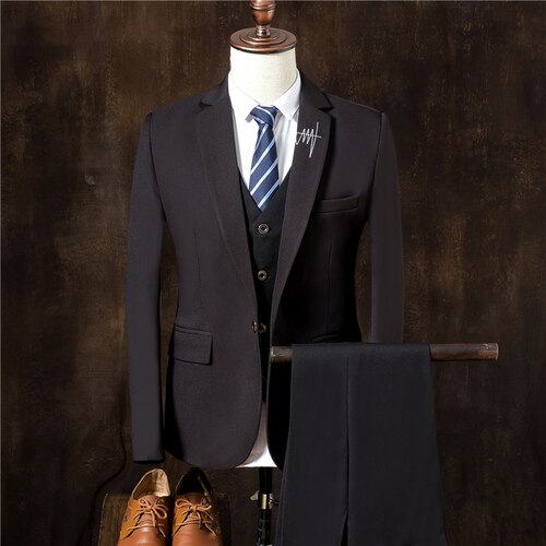 Men Suits With Embroidered