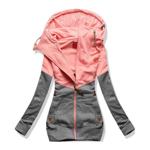 Oversize Double Hooded Sweatshirt Women