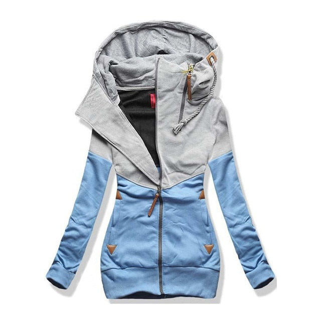 Oversize Double Hooded Sweatshirt Women