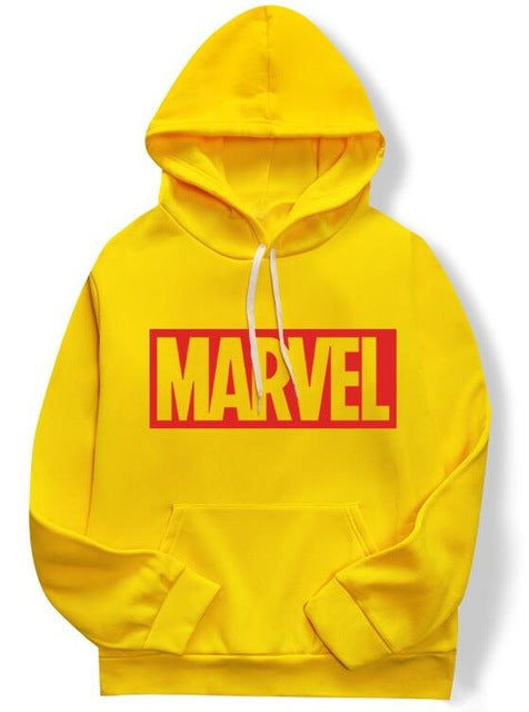 Marvel monogrammed hooded sweatshirt