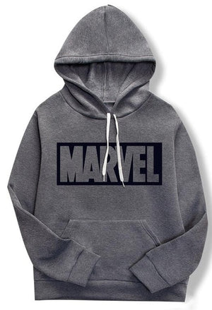 Marvel monogrammed hooded sweatshirt