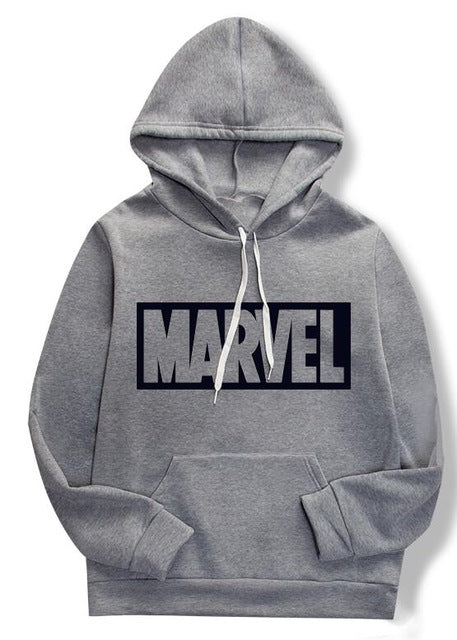 Marvel monogrammed hooded sweatshirt