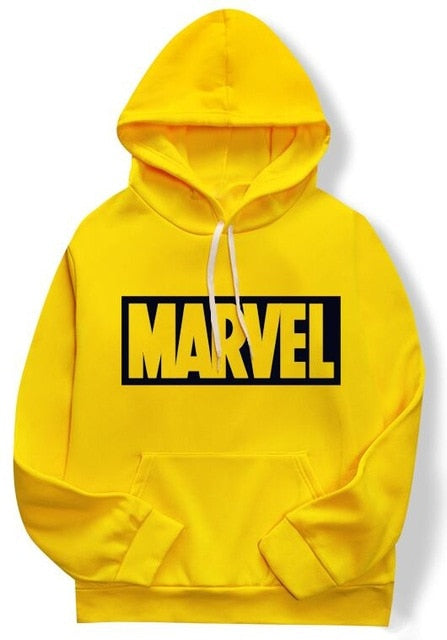 Marvel monogrammed hooded sweatshirt