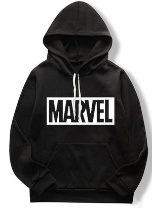 Marvel monogrammed hooded sweatshirt