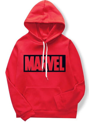 Marvel monogrammed hooded sweatshirt