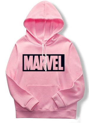 Marvel monogrammed hooded sweatshirt