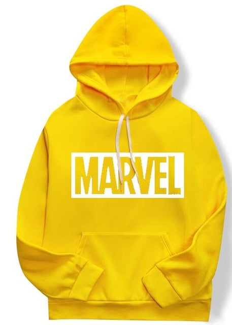 Marvel monogrammed hooded sweatshirt