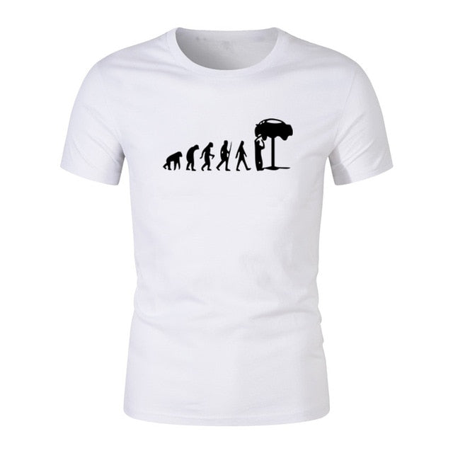 Dirtbike Evolution Men T Shirt