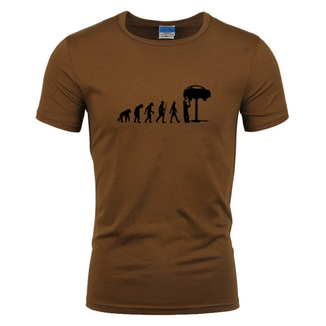 Dirtbike Evolution Men T Shirt