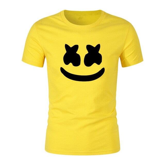 T-Shirts Of Men Printed Smiling Face