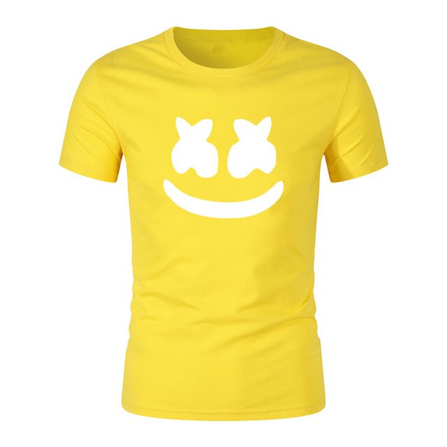 T-Shirts Of Men Printed Smiling Face