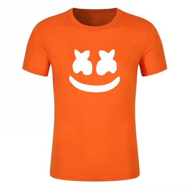 T-Shirts Of Men Printed Smiling Face