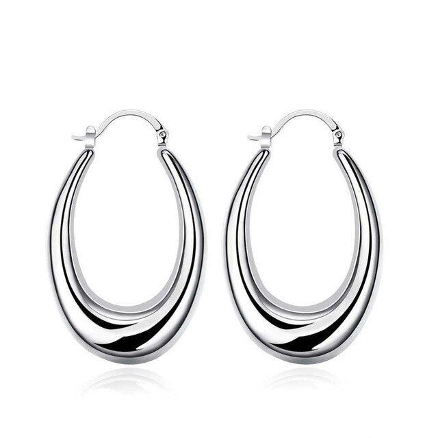 U-shaped Drop Earrings