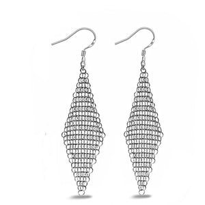 Rose Earrings Ladies Classic