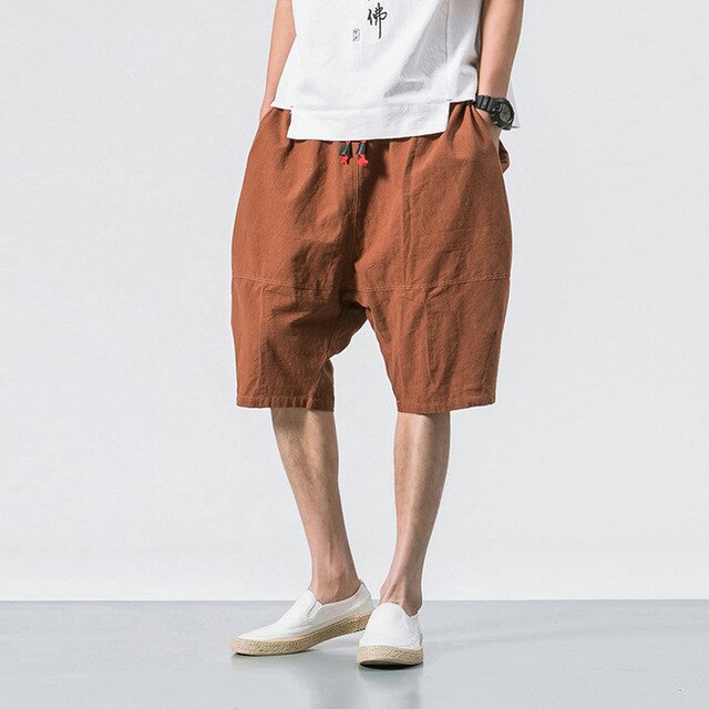 Cotton Linen Shorts