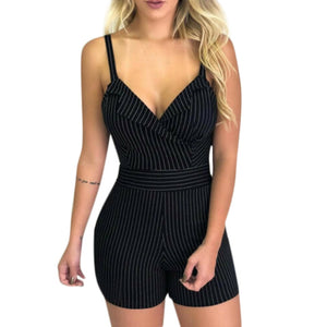 Hot Women's V-neck Summer Striped