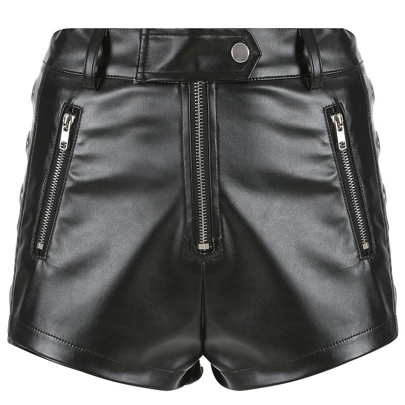 Leather Sexy Hot Shorts