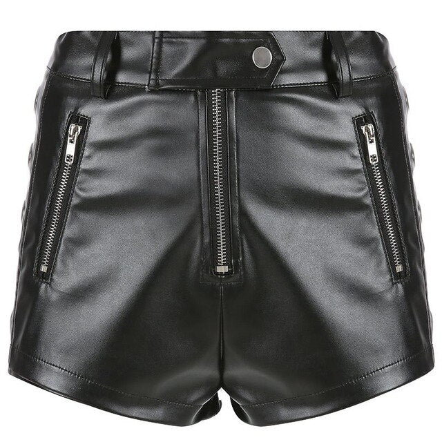 Leather Sexy Hot Shorts